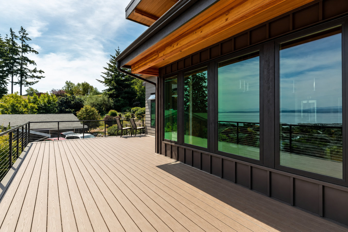 Custom deck design and build